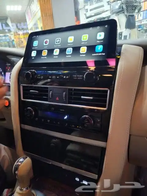 شاشة باترول 2024 بنظام الاندرويد والابل كاربلاي 6