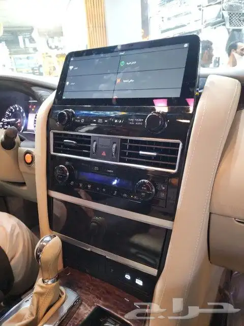 شاشة باترول 2024 بنظام الاندرويد والابل كاربلاي 2