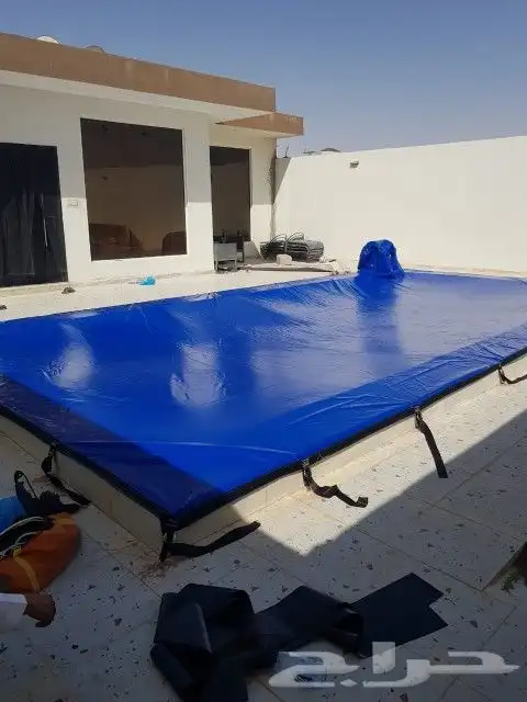 اغطيه مسابح نوع غطاء المسبح بي في سي مقاوم للما والشمس 2