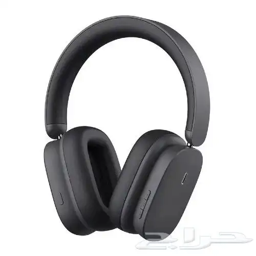 سماعة رأس H1 بلوتوث بميزة عزل الصوت 40db   رمادي   baseus 0