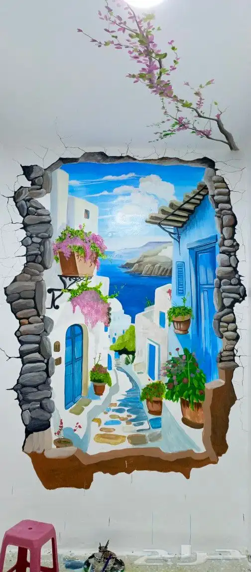 رسم جداريات جرافيت 11