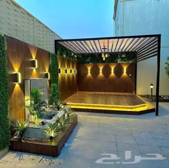 مظلات سواتر. عشب برجولات. شبوك مشاريع مزارع 3