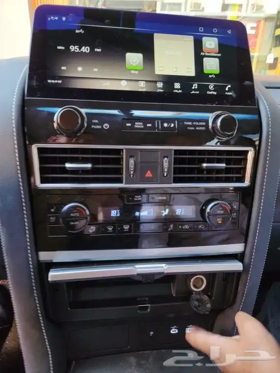 شاشة باترول 2024 بنظام الاندرويد والابل كاربلاي 0