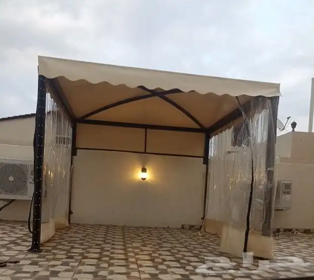 مظلات سواتر. عشب برجولات. شبوك مشاريع مزارع 6