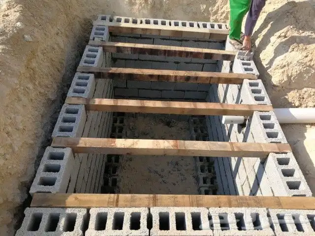 مقاول بناء و حفر بناء بيارة و توصيل وصلات مجاري و مياة 5