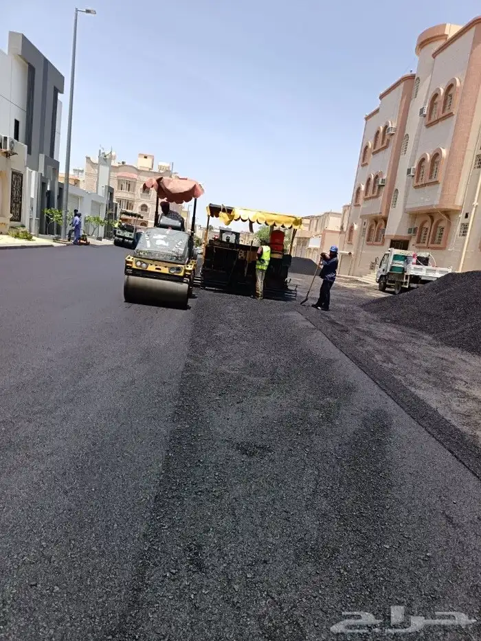 اعمال اسفلت الطايف موسسه خالد ال محبوب 2