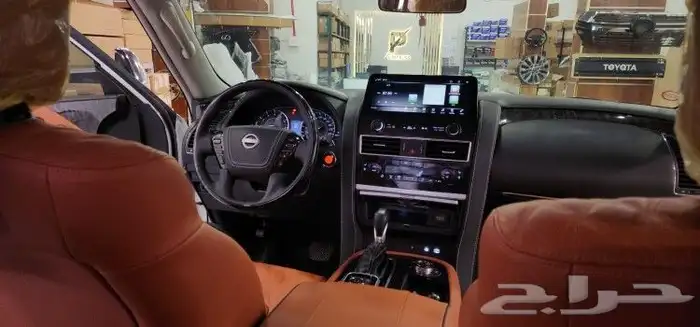 شاشة باترول 2024 بنظام الاندرويد والابل كاربلاي 5