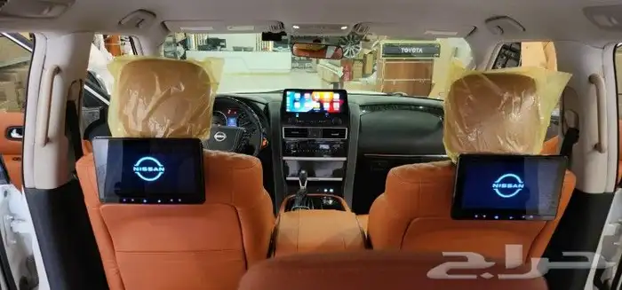 شاشة باترول 2024 بنظام الاندرويد والابل كاربلاي 8