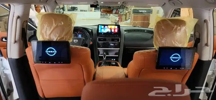 شاشة باترول 2024 بنظام الاندرويد والابل كاربلاي 9