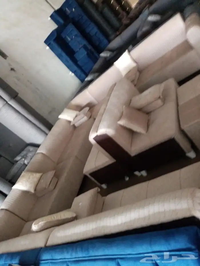 مجالس كنبات جاهز 4  5 و4  4 وباطرمه جاهز 4ف4 و4 في 5 ومساند 19