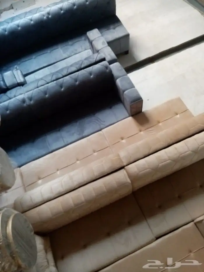 مجالس كنبات جاهز 4  5 و4  4 وباطرمه جاهز 4ف4 و4 في 5 ومساند 15