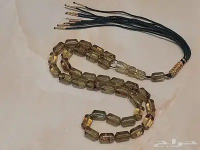 مسباح سبحة كهرمان مكسيكي طبيعي 2