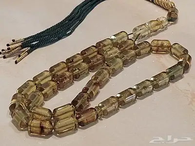 مسباح سبحة كهرمان مكسيكي طبيعي 5