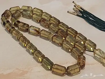 مسباح سبحة كهرمان مكسيكي طبيعي 6