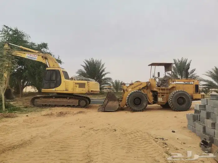 أعمال هدم المباني وترحيلها وحفر ورص وتأجير جميع المعدات 3