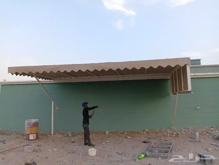 حداده عامة قرميد ومظلات دكور ومظلات سيارات وسواتر 2