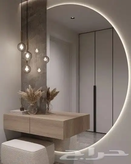 ديكورات مداخل مرايات وبديل الخشب وشيبورت ورفوف 0