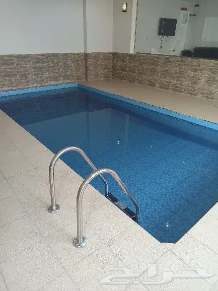 استراحة قسمين بمسبحين كبار وصغار وألعاب مائيه وملعب صابوني 2