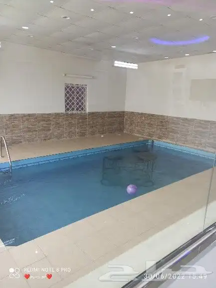 استراحة قسمين بمسبحين كبار وصغار وألعاب مائيه وملعب صابوني 3