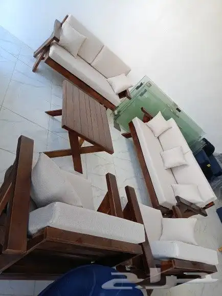 جلسه خارجيه خشب سويدي 0