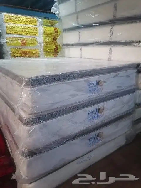 مراتب طبيه ومراتب سست وسراير خشب وحديد وبطانيات ولحافات 4