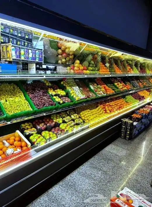 ثلاجة عرض مكشوف تفصيل جديد 2