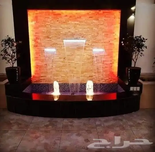 شركة تنسيق حدائق بجده شلالات نوافير غرف زجاجية عشب صناعي ديك 5