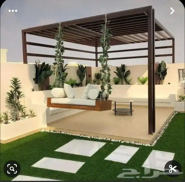 حداده عامة قرميد ومظلات دكور ومظلات سيارات وسواتر 1