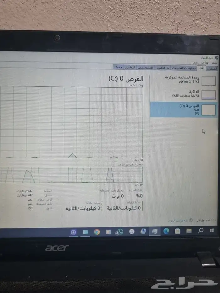 لابتوب ايسر معالج i7 للبيع 3
