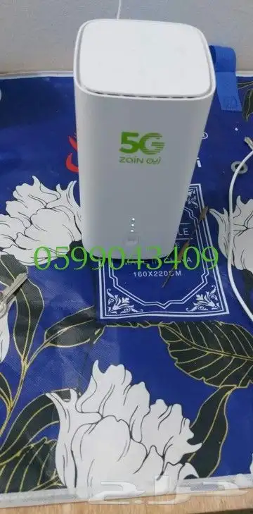 انترنت لامحدود جهاز ZAIN 5G سرعات لامحدودة مع راوتر مجاني 3