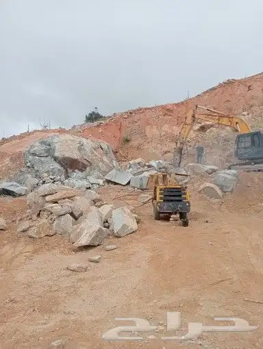 شيول بكلين كمريسر قص وحفر الأراضي وبنا الثمايل والجسور بالحج 1