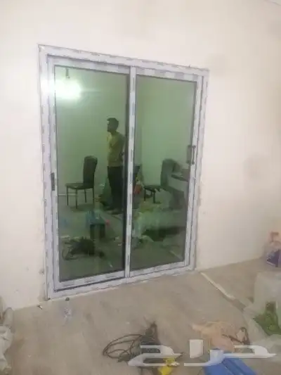 الا لمونيوم شباك المجلس دبل زجاج 0