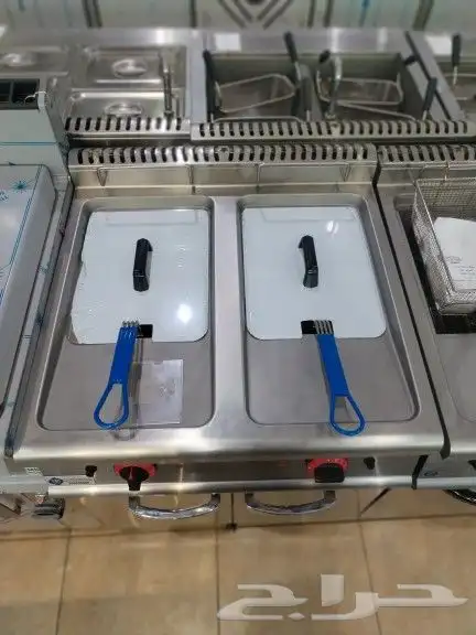 قلاية بطاطس دولابي حوضين كهرباء 3 فاز 380 فولت 3
