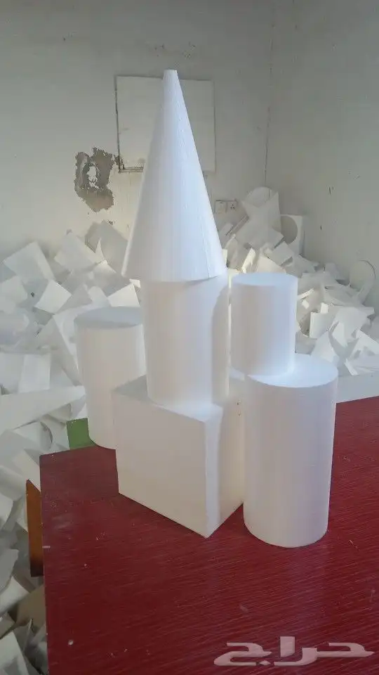 فلين حلويات حبيبات فلين مخروطي هرم 10