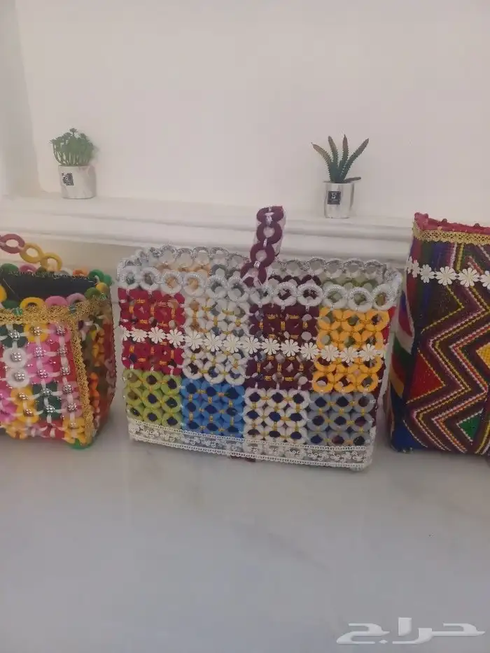 سلال قهوه وشاي شغول يد 8