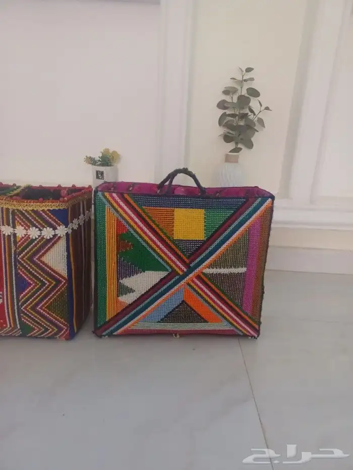 سلال قهوه وشاي شغول يد 7