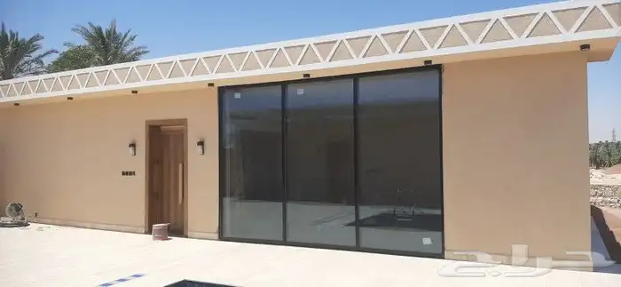 المنيوم واجهات درايش سحاب زجاج شتر باب ابواب المنيوم 19