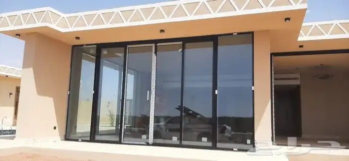 المنيوم واجهات درايش سحاب زجاج شتر باب ابواب المنيوم 18