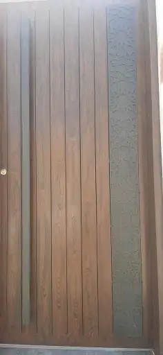 Wooden doors iron doorsدرذ سنيل وزج باب wpv 12