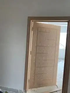 Wooden doors iron doorsدرذ سنيل وزج باب wpv 1