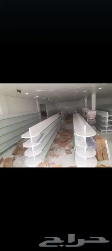 يوجد لدينا جميع انواع الرفوف على حسب طلب بكل أمانة ومصداقيه 0
