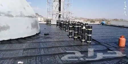 مقاولات عامة عزل مائي حرارة مطاطي خيش ايبوكسي تخطيط مواقف 9