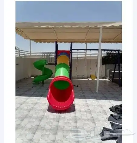 مراجيح خارجية وداخلية للكبار وصغار ونطاطات ترامبولين وزحاليق 5