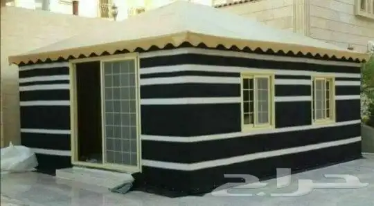 بيت شعر ملكي فاخر خيمه سطوح بيوت شعر خيام تلبيس غرفه ملكي 3