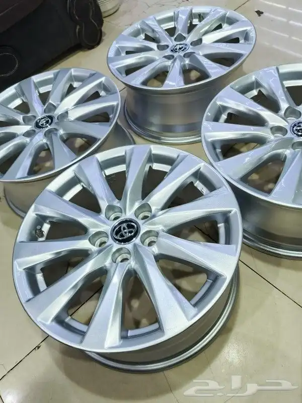 جنوط كامري مقاس 17 اصلي بلد ختم تويوتا موديل 2020 10