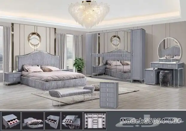 غرف عرسان حديثة فخمة 28