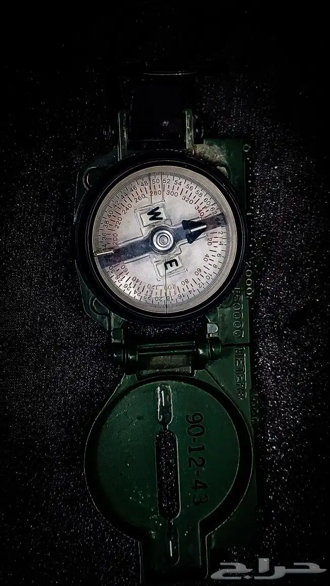 بوصلة أمريكية من عام 1950 قديمة جدا للبيع 5