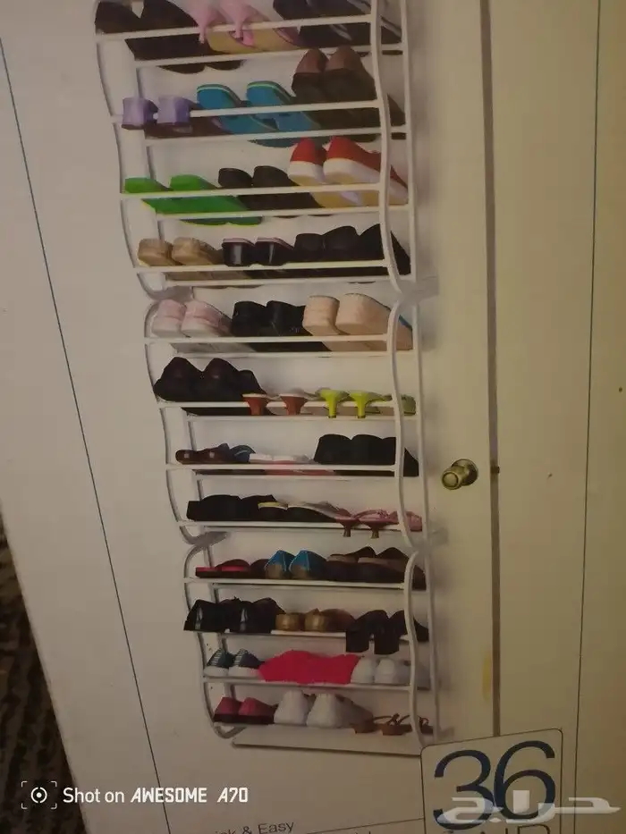 جزامة او معلاق للاحذية يتحمل36 حذاء 1