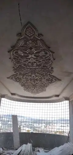ديكورت دخاليه وحفر مغربي وجميع الجبسيات جبس برد بديل ارخام ب 0