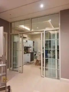 جميع اعمال المنيوم شبابيك ابوب شتر زجاج 0